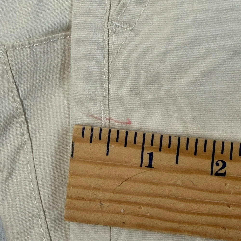 Art Class Girls Khaki Cargo Pants Mid Rise Relaxed Leg Size M 8 Tan New